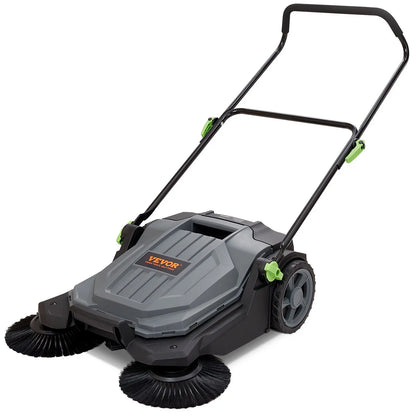 VEVOR 25.6" Walk-Behind Push Floor Sweeper