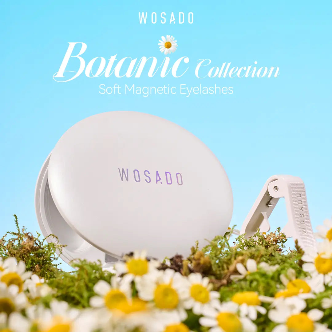 Plant-based series extended soft magnetic false eyelashes, all in one box