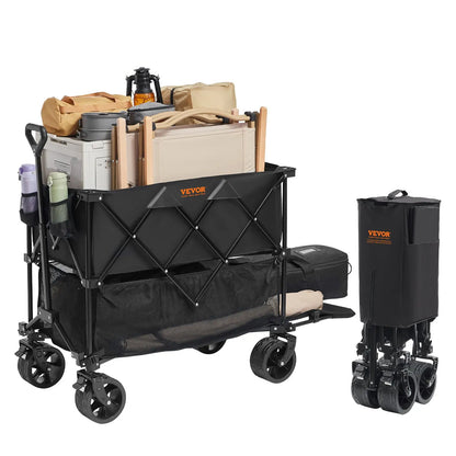VEVOR Foldable Double Decker Wagon, Summervibes