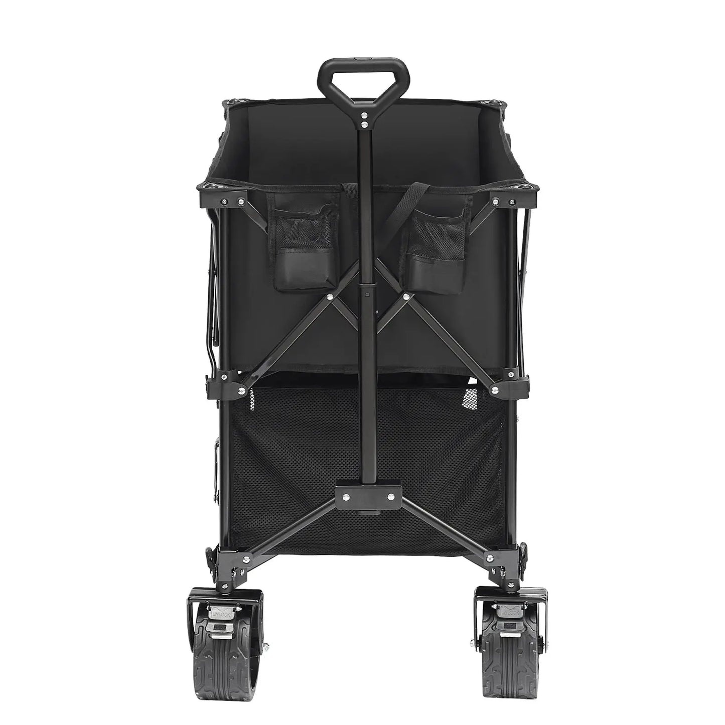 VEVOR Foldable Double Decker Wagon, Summervibes